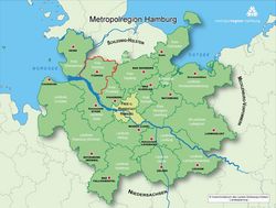 Grafik Metropolregion Hamburg