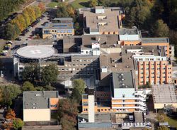 Luftbild des Klinikums Itzehoe